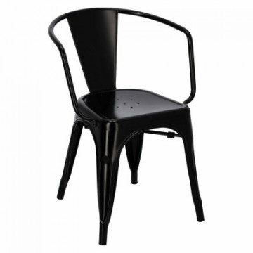 Krzesło Paris Arms czarne...