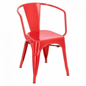 Krzesło Paris Arms czerwone...