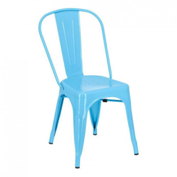Krzesło Paris niebieskie...