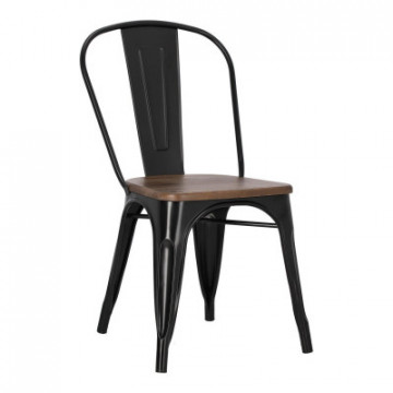 Krzesło Paris Wood czarne...