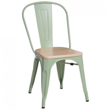 Krzesło Paris Wood zielone...