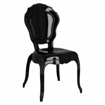 Krzesło Queen czarne 238107...