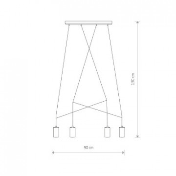 IMBRIA 9192 Lampa wisząca Nowodvorski Lighting