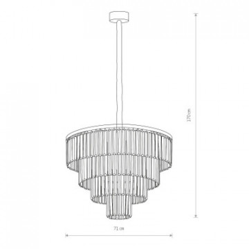 CRISTAL L 7615 Żyrandol Nowodvorski Lighting