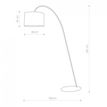 ALICE L 6818 Lampa podłogowa Nowodvorski Lighting