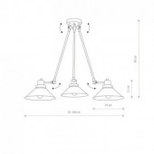 TECHNO 9142 Lampa sufitowa Nowodvorski Lighting