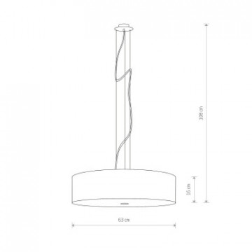 VIVIANE 6772 Lampa wisząca Nowodvorski Lighting