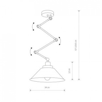 PANTOGRAPH 9126 Lampa sufitowa Nowodvorski Lighting