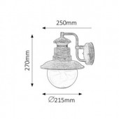 Lampa ogrodowa 4512 Glenda Rabalux