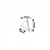 Lampa wewnętrzna 8692 Frankfurt Rabalux