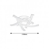 Lampa wewnętrzna 7095 Rustic 3 Rabalux