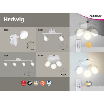 Lampa wewnętrzna 4717 Helicopter Rabalux
