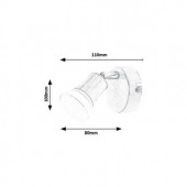 Lampa wewnętrzna 5624 Hedwig Rabalux