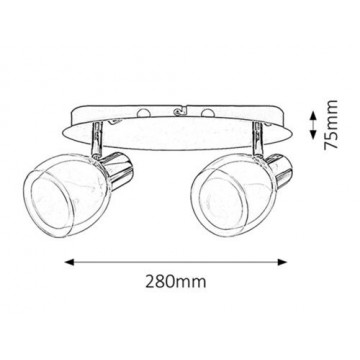 Lampa wewnętrzna 1694 Filament-LED Rabalux