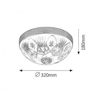 Lampa wewnętrzna 8667 Arizona Rabalux