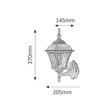 Lampa ogrodowa 1055 Lite Rabalux