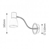 Lampa wewnętrzna 2096 Carly Rabalux
