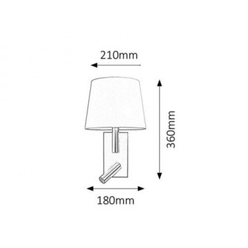 Lampa wewnętrzna 4309 Agnes Rabalux