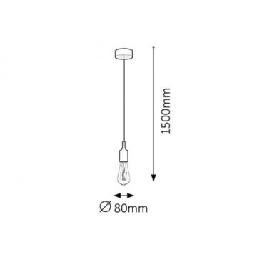 Lampa wewnętrzna 7812 Athen Rabalux