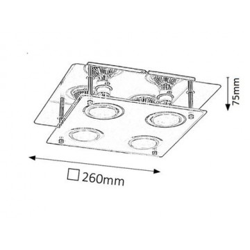 Lampa wewnętrzna 5216 Greg Rabalux