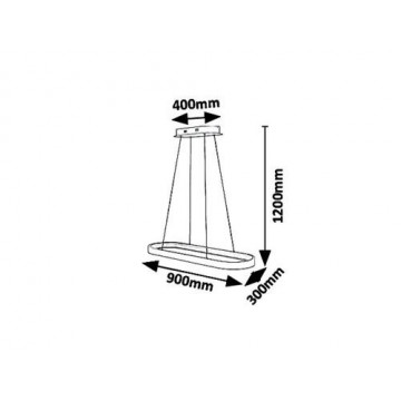 Lampa wewnętrzna 7231 Rafaella Rabalux